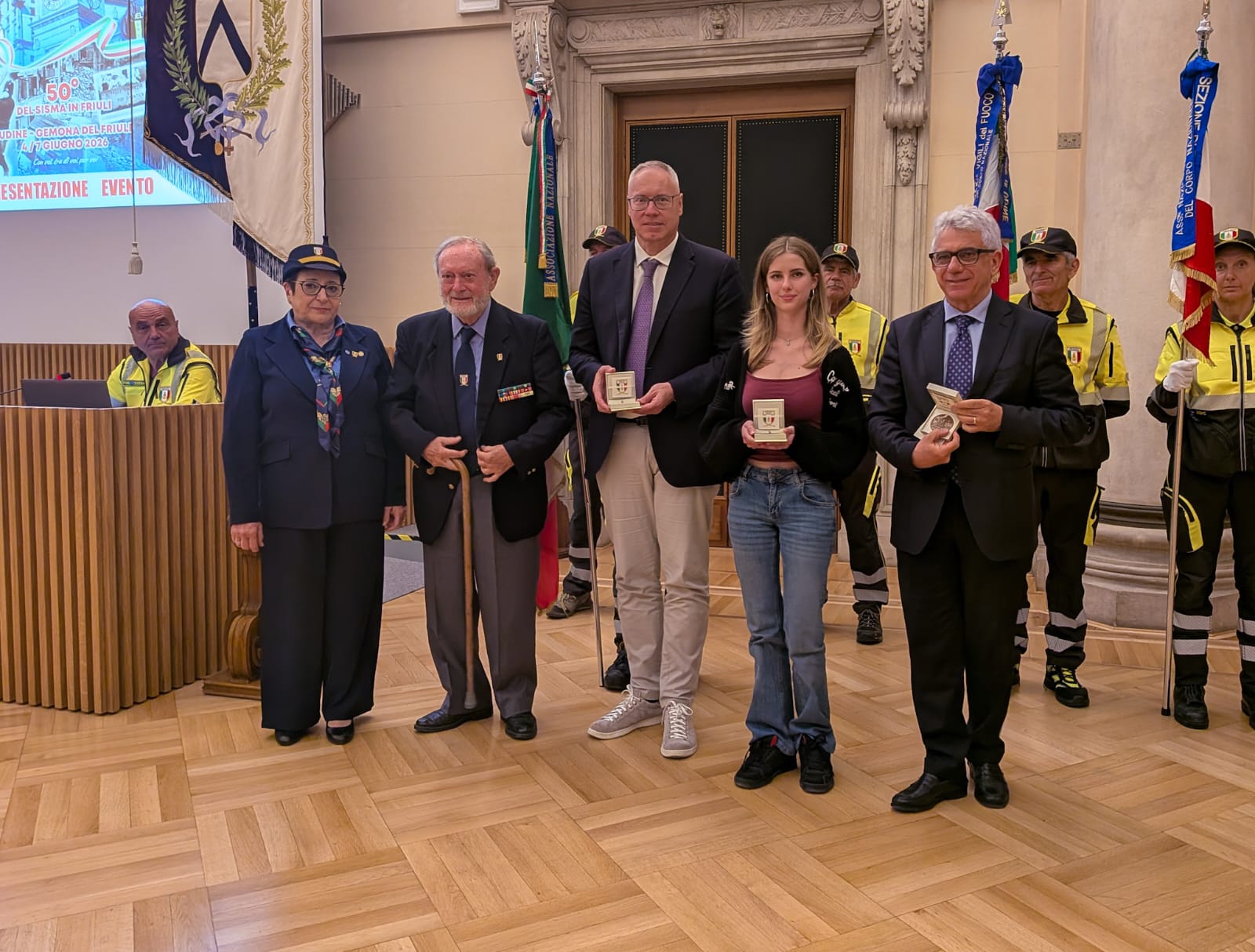 VVFF. BORDIN: RADUNO UD-GEMONA 4-7/6 MANTERRÀ VIVA MEMORIA SISMA '76